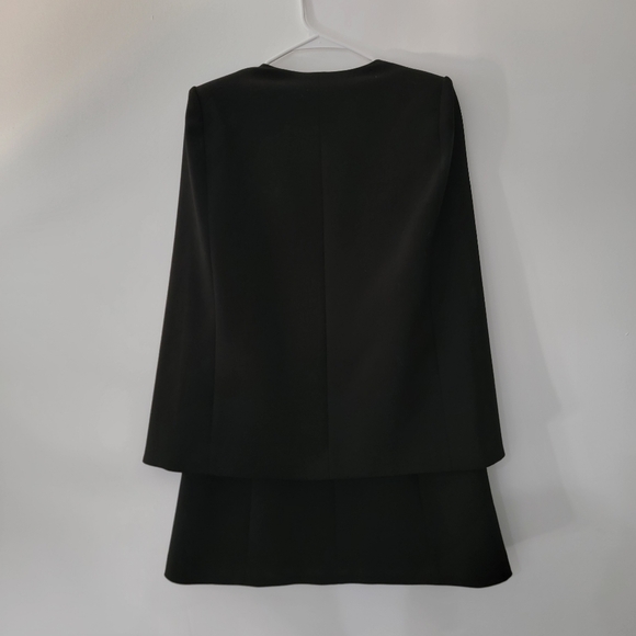 XXS BCBG Maxazria Black Cape Vest/Blazer - Picture 5 of 5
